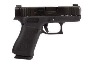 Glock Blue Label G43X 9mm handgun with 10-round magazines and Ameriglo Bold sights